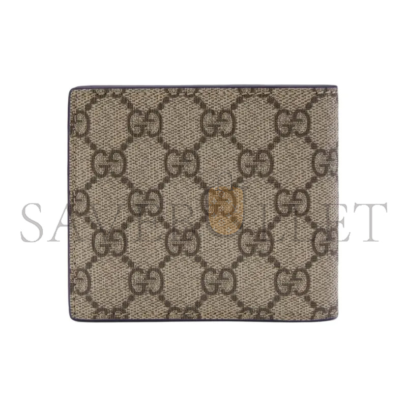 GUCCI BLUE INTERIOR GG COIN WALLET 768244